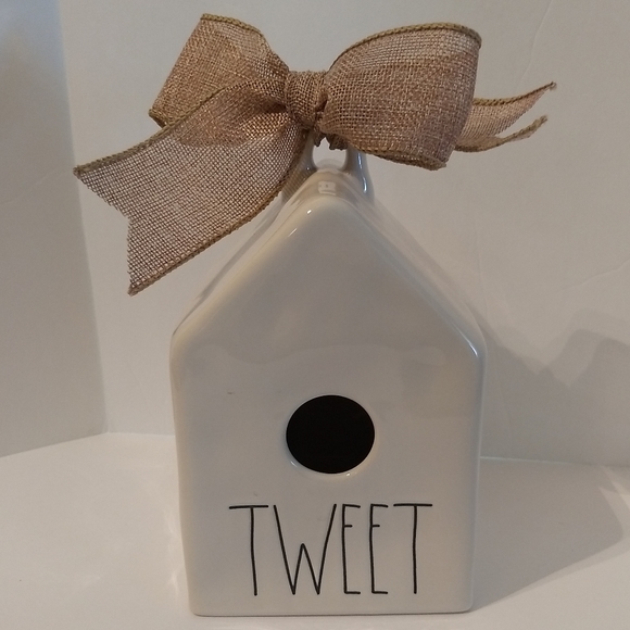 Rae Dunn Birdhouse Tweet